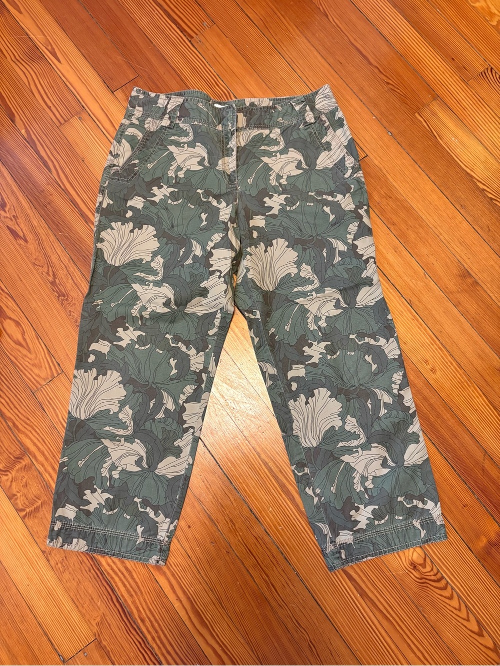 Ann Taylor Loft Marisa Floral Pants